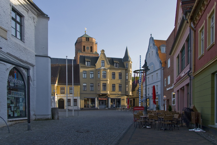 Wolgast Altstadt und Rathausplatz